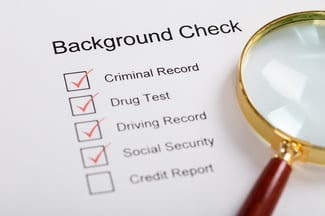 Does an eviction show up on a criminal background check?