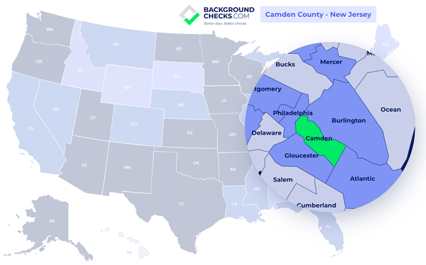 Camden County, New Jersey back ground check